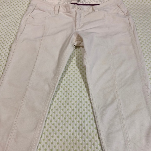 JOIE - WOMENS CREME COLOR SOFT CORDUROY PANTS - Picture 16 of 16